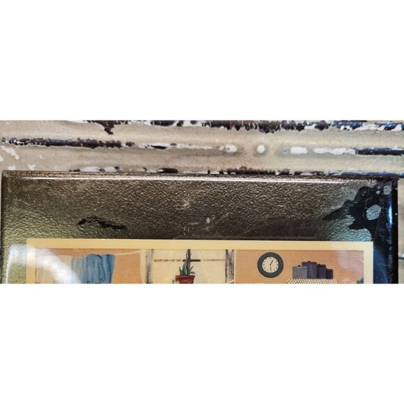 Annie Lee Standing Art Tile Trivet "Sixty Pounds" 7.5" Grander Images USA (read) - Picture 8 of 8